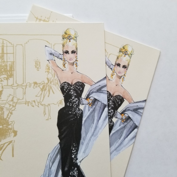 ❗Barbie Notecards and Envelope Set By Robert Best❗ - Picture 2 of 4
